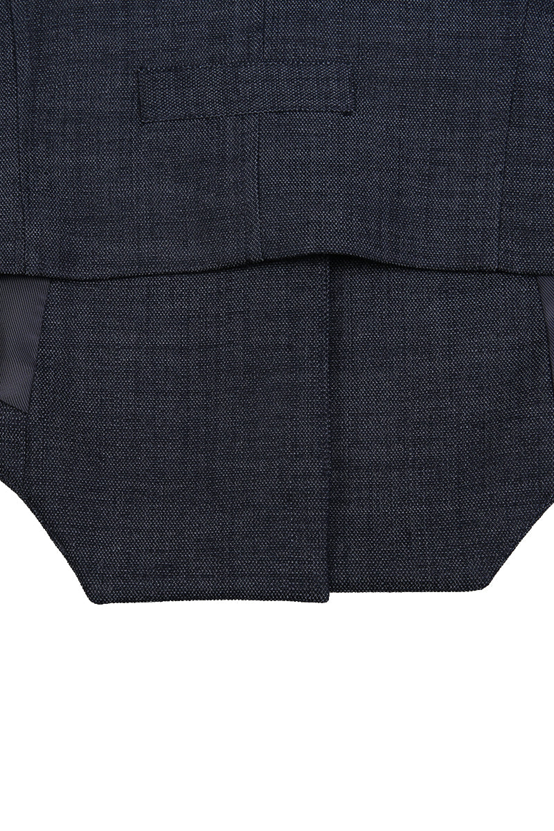 Sollisa Vest – Denim Navy Blue (Medium Wash)